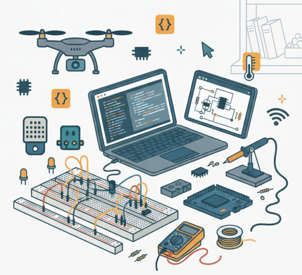 (Clase/Tutoría) Sesión personalizada para Proyecto Mecatrónico + Programación